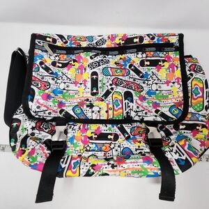 Lesportsac Multicolor Graphic Print Bag